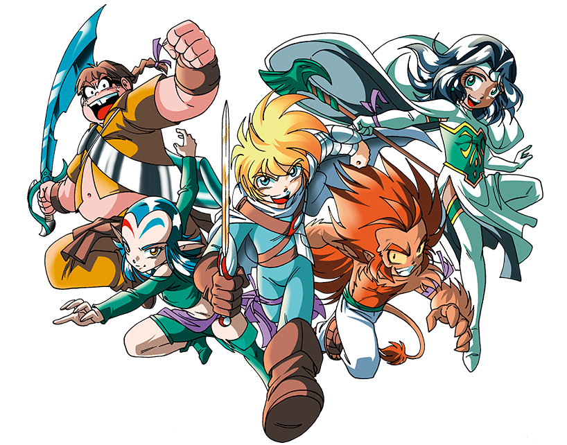 Les légendaires personnages (+world without)